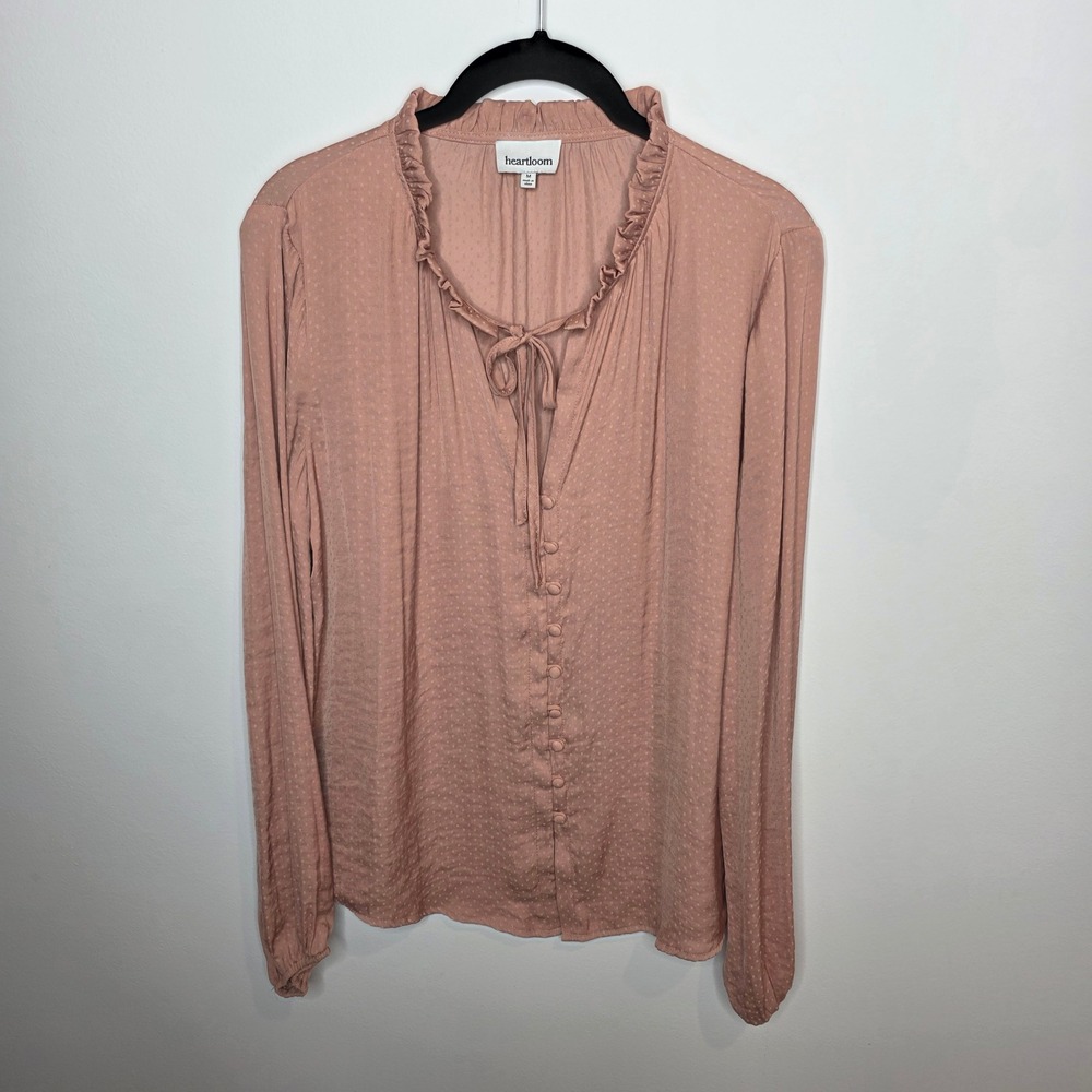 Heartloom Blouse Womens Medium - Picture 1 of 7